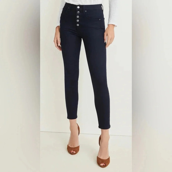 Veronica Beard jeans  Debbie Skinny ankle crop - Picture 2 of 8